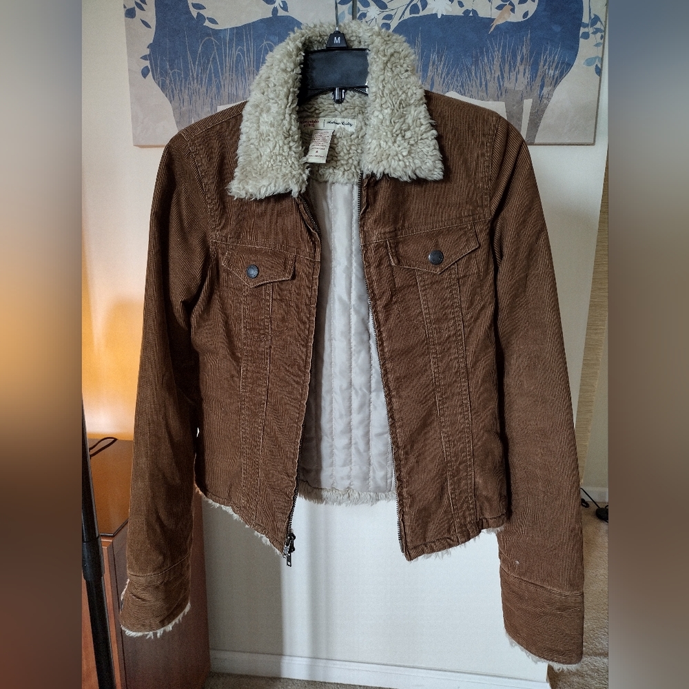 Abercrombie & Fitch Vintage Corduroy Trucker Jacket
